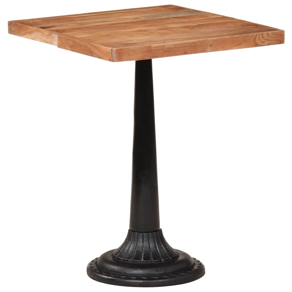 Bistro Table 60x60x76 cm Solid Acacia Wood
